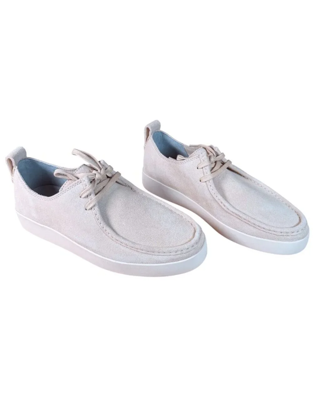 Everlane The Desert Shoe Men's Beige Suede Chukka Size 10 NEW in Box